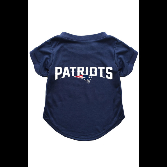 Littlearth NFL Pet T-Shirt New England Patriots - Picture 1 of 2